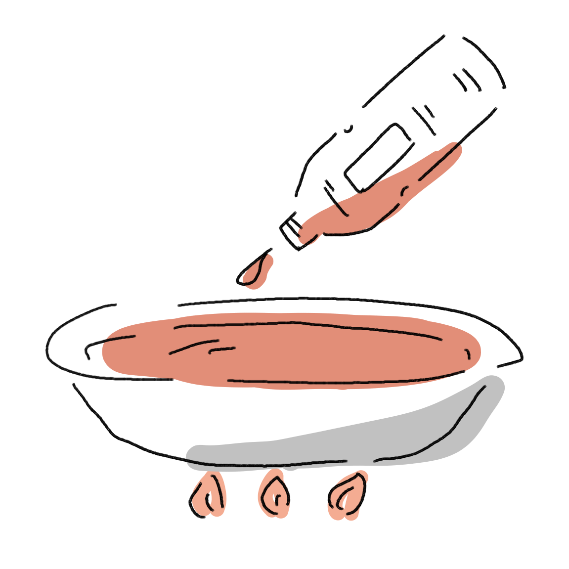 お鍋にトマト出汁をゆっくり注ぎ入れ、沸騰させます。